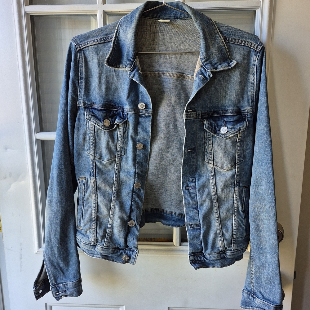 Ampersand Denim Stylish Light Blue Denim Jacket